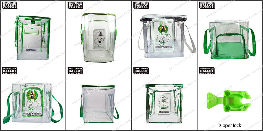 PVC election ballot box